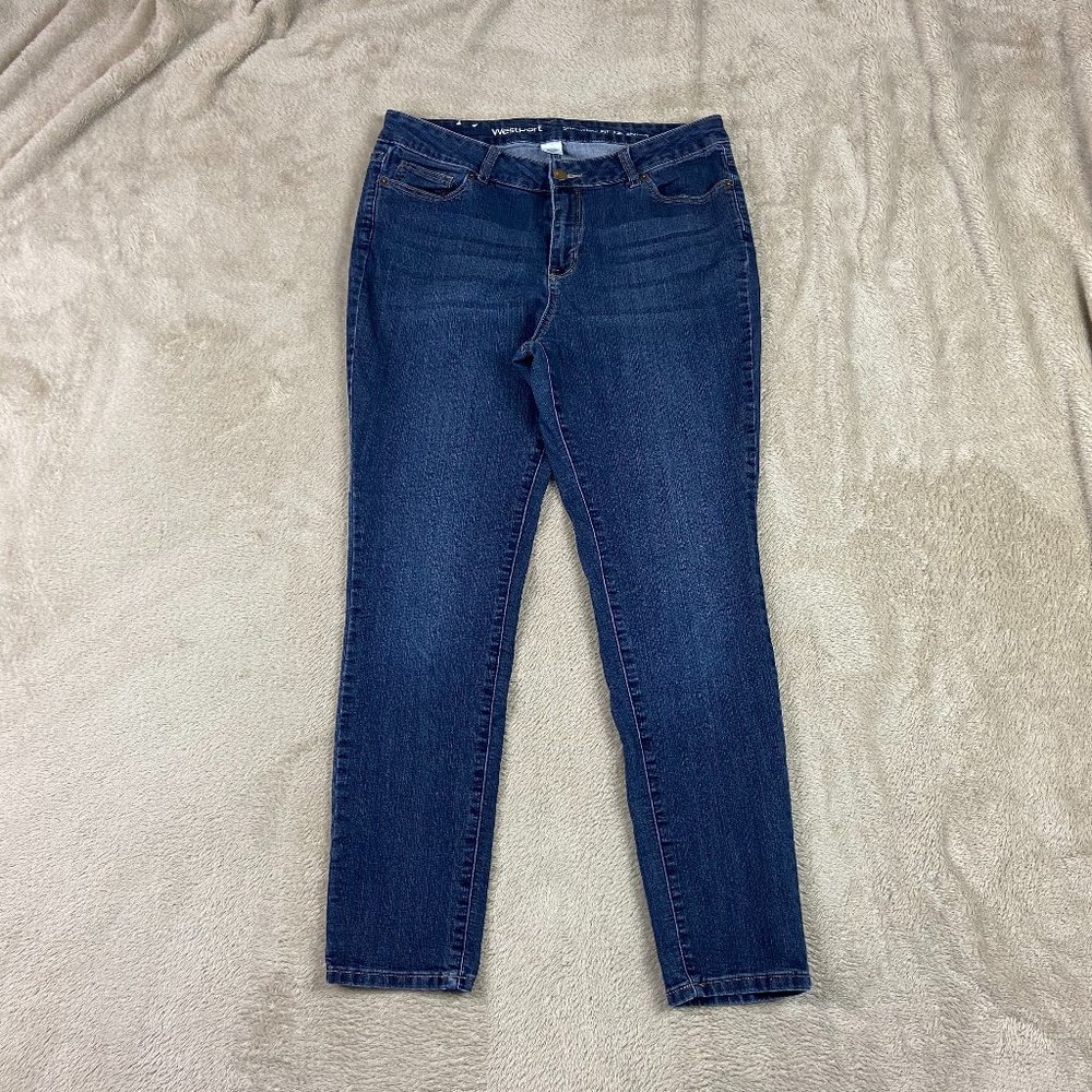 ✿❀ Dressbarn Westport Womens Jeans Skinny Size 12